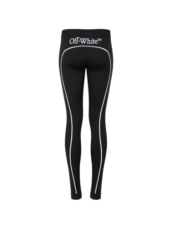 26SS 오프화이트 레깅스 OWVV01EC99NI0011001 BLACK WHITE - OFF WHITE