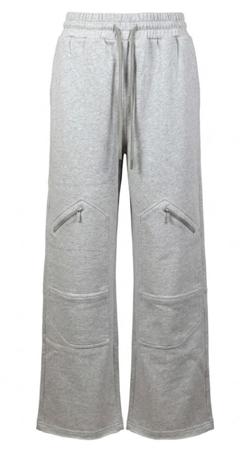 26SS 오프화이트 스트레이트 팬츠 OWCH026S26FLE0010509 GRAY MELANGE