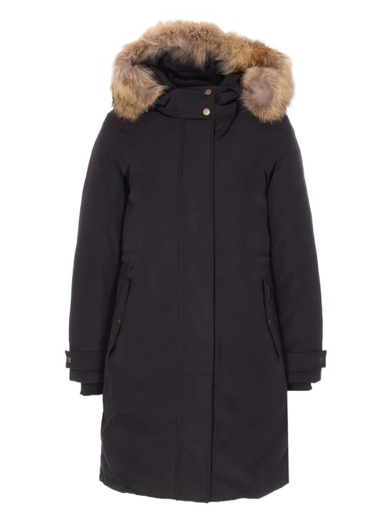 25FW 울리치 그레이스 피치드 폴리 파카 CFWWOU2044FRUT5092UT5092100 BLACK - WOOLRICH