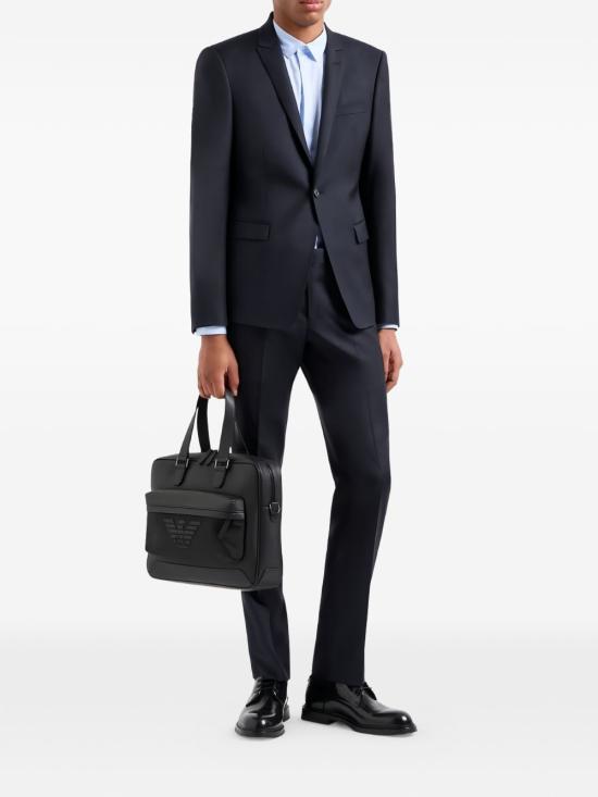 25FW 엠포리오 아르마니 수트 자켓 EM001974TE10155UB081 Navy blue - EMPORIO ARMANI