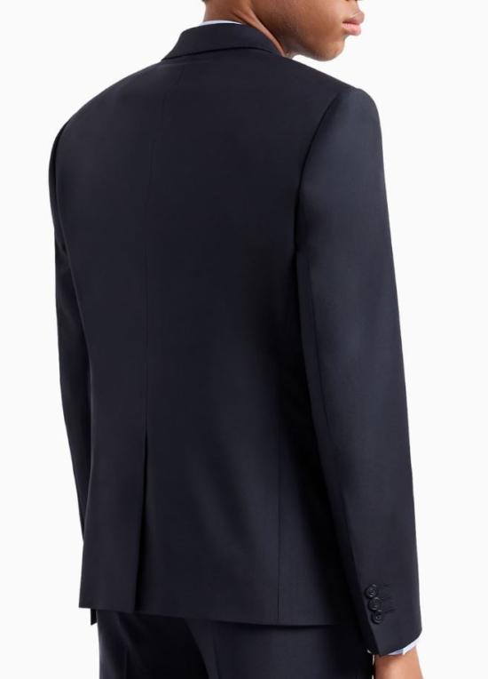 25FW 엠포리오 아르마니 수트 자켓 EM001974TE10155UB081 Navy blue - EMPORIO ARMANI