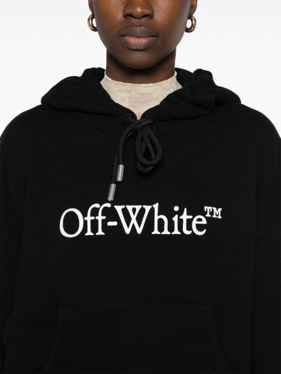 25FW 오프화이트 빅 부키시 스케이트 후디 OWBB058C99FLE0011001 Black - OFF WHITE
