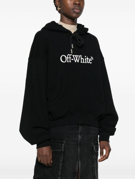25FW 오프화이트 빅 부키시 스케이트 후디 OWBB058C99FLE0011001 Black - OFF WHITE
