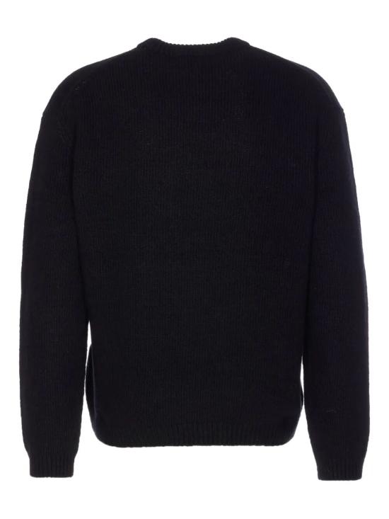25FW 메종키츠네 드레스드 폭스 인타르시아 울 스웨터 PM00806KH0002P199 BLACK - MAISON KITSUNE