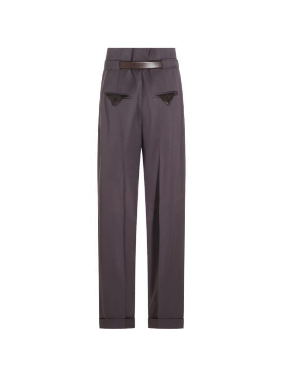 26FW 디 아티코 스트레이트 팬츠 261WCP00312WWW065AA851 PLUM - THE ATTICO