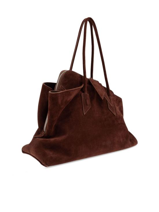 26FW 디 아티코 라 파세지아타 미디엄 탑 핸들 백 250WAH00054LBT007AA850 LIGHT CHOCOLATE - THE ATTICO