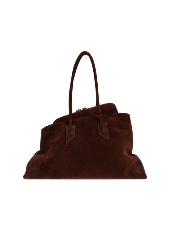 26FW 디 아티코 라 파세지아타 미디엄 탑 핸들 백 250WAH00054LBT007AA850 LIGHT CHOCOLATE - THE ATTICO