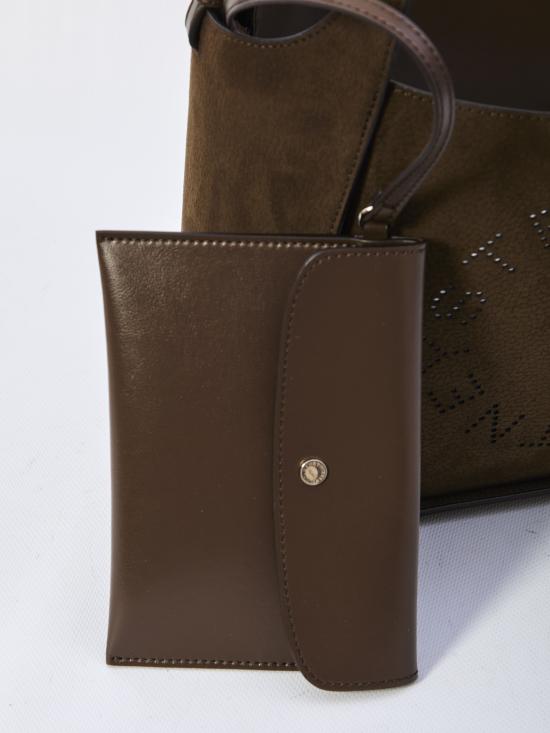26SS 스텔라 맥카트니 로고 크로스바디 토트백 513860WP05472017 MOKA - STELLA MCCARTNEY