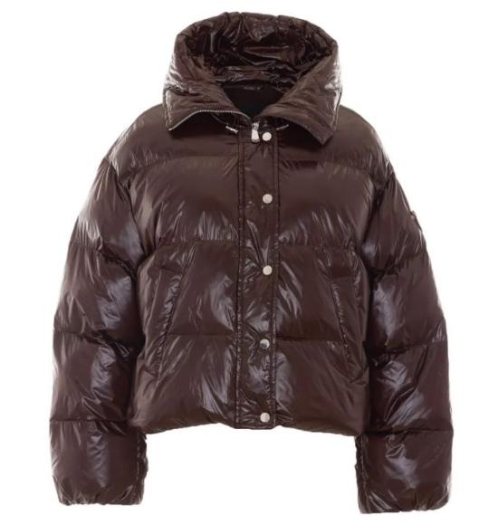 26FW 핑코 숏패딩 105656IMPASTOA3FIL72 MARRONE