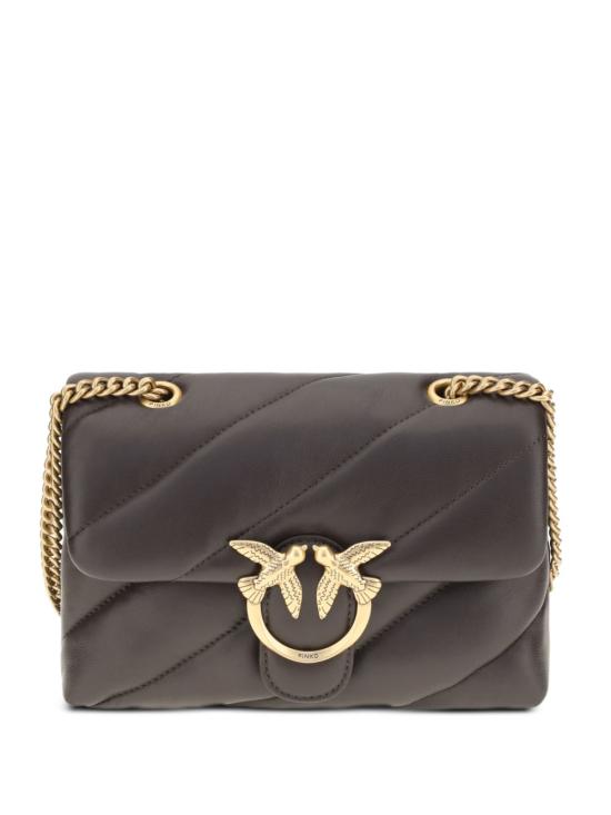 26FW 핑코 토트백 100039LOVEPUFFMINIA0F2M12Q MARRONE - PINKO