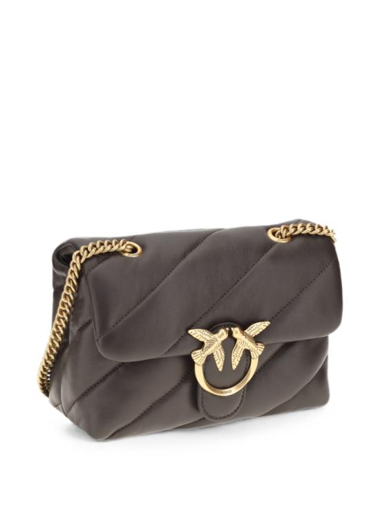 26FW 핑코 토트백 100039LOVEPUFFMINIA0F2M12Q MARRONE - PINKO
