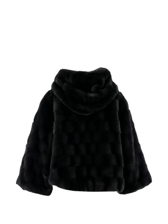 26FW 핑코 무스탕 107054CADETIAA3C5Z99 NERO - PINKO