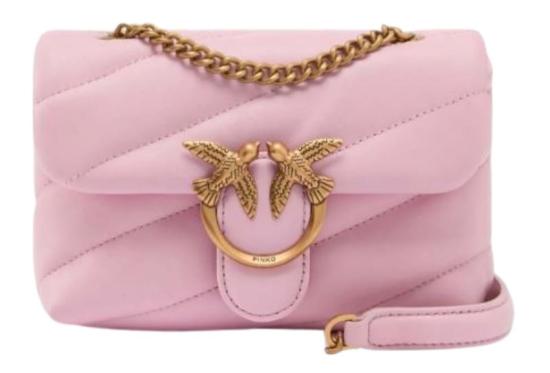 26FW 핑코 토트백 100040LOVEPUFFBABYA0F2N34Q ROSA