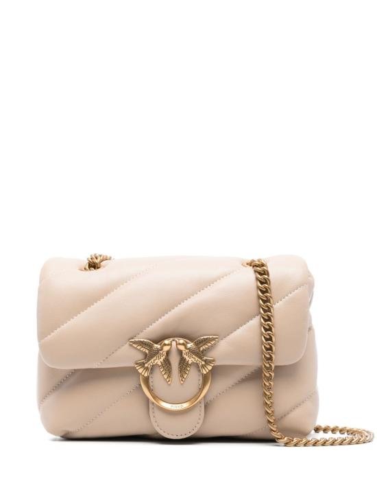 26FW 핑코 토트백 100039LOVEPUFFMINIA0F2C50Q BEIGE - PINKO
