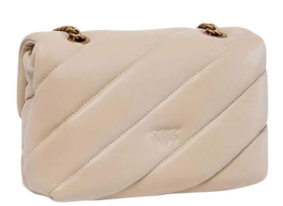 26FW 핑코 토트백 100039LOVEPUFFMINIA0F2C50Q BEIGE - PINKO