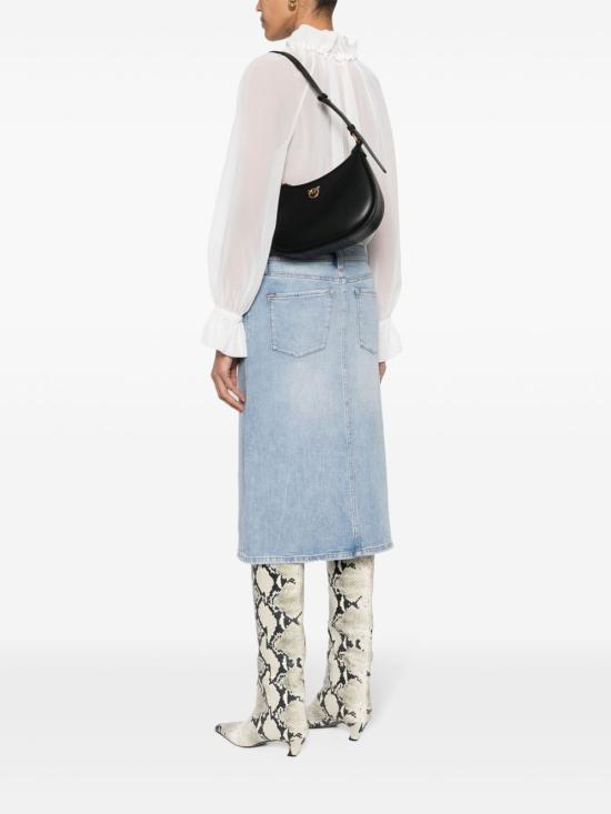 26FW 핑코 토트백 102790HALFMOONMINIA0F1Z99Q NERO - PINKO