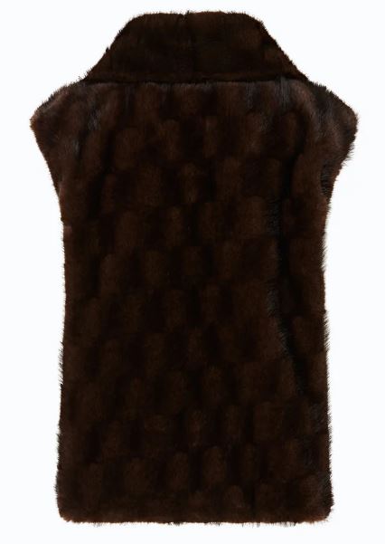 26FW 핑코 무스탕 106939GLOSSINIAA3C5M11 MARRONE - PINKO