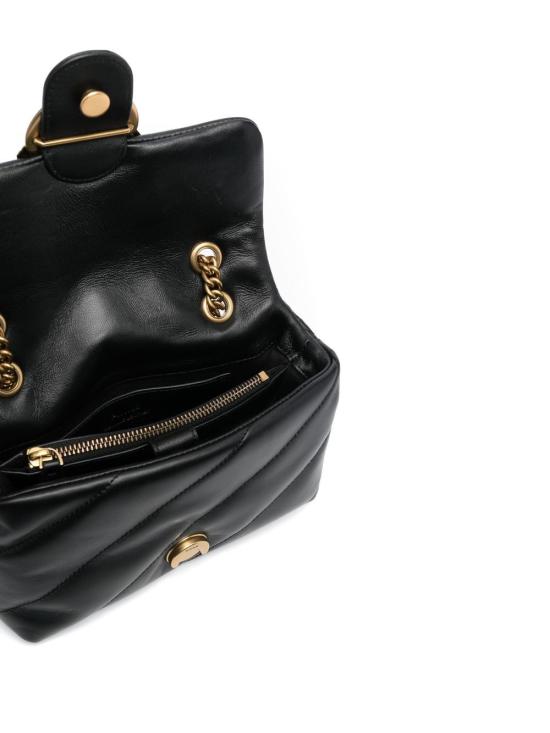 26FW 핑코 토트백 100039LOVEPUFFMINIA0F2Z99Q NERO - PINKO
