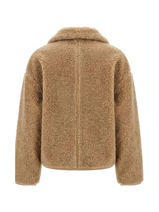 26FW 핑코 무스탕 107167CAMPSISA3FJD91 BEIGE - PINKO