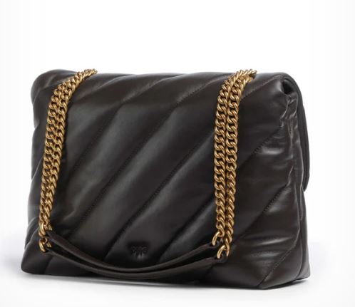 26FW 핑코 토트백 100037LOVEPUFFBIGA0F2M12Q MARRONE - PINKO