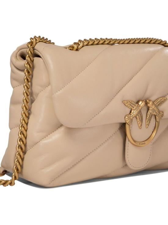 26FW 핑코 토트백 100038LOVEPUFFCLASSICA0F2C50Q BEIGE - PINKO