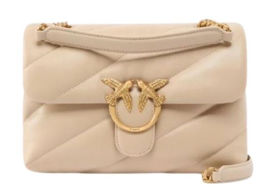 26FW 핑코 토트백 100038LOVEPUFFCLASSICA0F2C50Q BEIGE