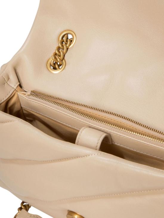 26FW 핑코 토트백 100038LOVEPUFFCLASSICA0F2C50Q BEIGE - PINKO