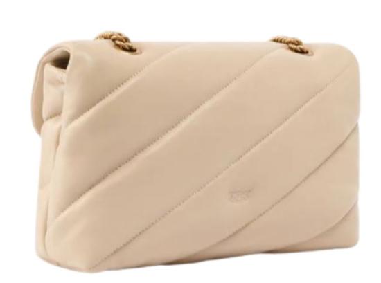 26FW 핑코 토트백 100038LOVEPUFFCLASSICA0F2C50Q BEIGE - PINKO