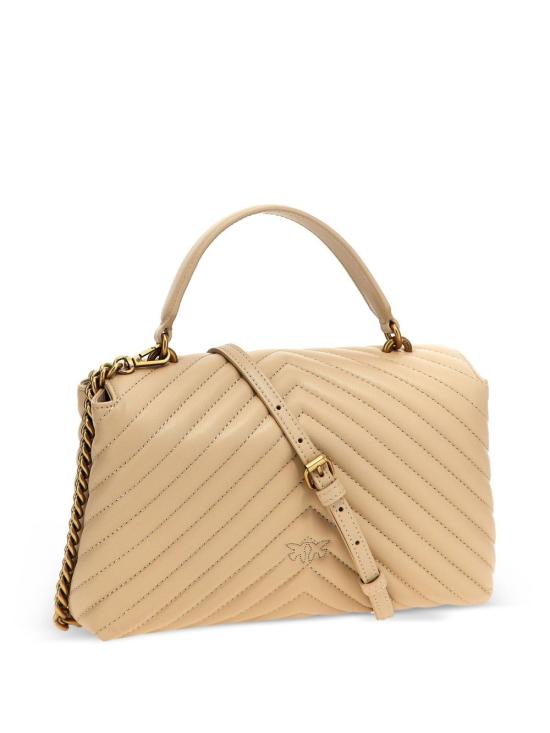 26FW 핑코 토트백 100043LOVELADYPUFFA0GKC50Q BEIGE - PINKO