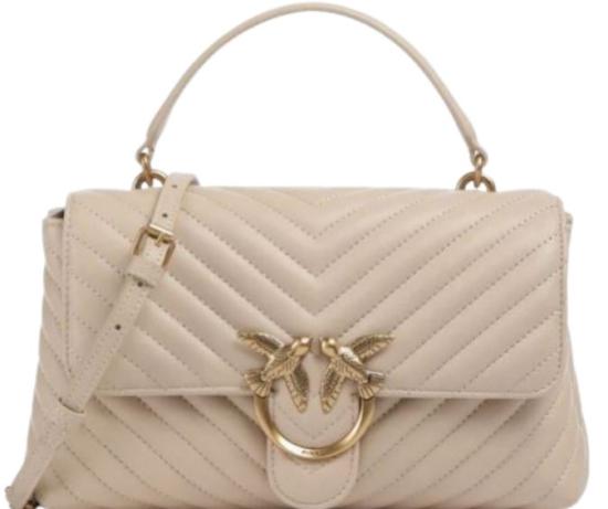 26FW 핑코 토트백 100043LOVELADYPUFFA0GKC50Q BEIGE