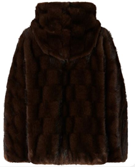 26FW 핑코 무스탕 107054CADETIAA3C5M11 MARRONE - PINKO