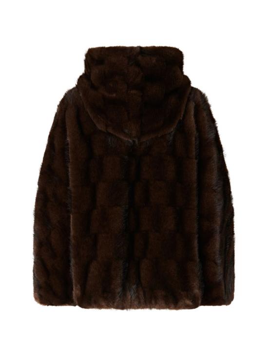 26FW 핑코 무스탕 107054CADETIAA3C5M11 MARRONE - PINKO