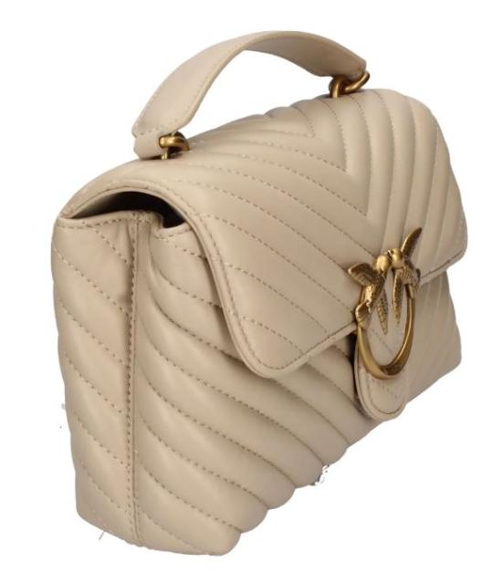 26FW 핑코 토트백 100044LOVELADYPUFFMINIA0GKC50Q BEIGE - PINKO