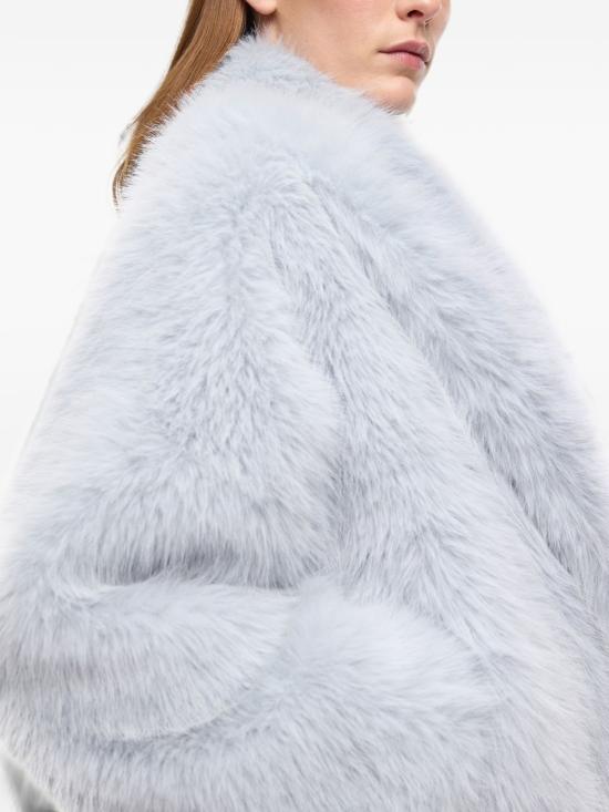 26FW 핑코 무스탕 107181BEGONIAA3FUE22 AZZURRO - PINKO