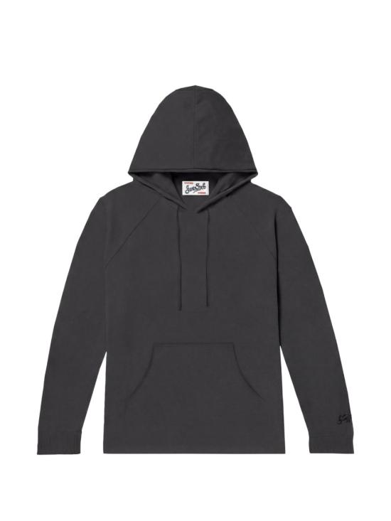 25FW 세인트바쓰 후드 티셔츠 WILLBUR00037I00 BLACK - MC2 SAINT BARTH