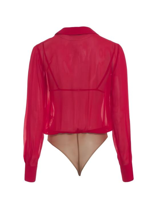 26FW 엘리자베타프랜치 바디수트 티셔츠 CB00966E2CG5 RED PASSION - ELISABETTA FRANCHI