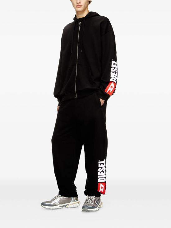 26FW 디젤 p-marky-div 스웻 팬츠 A200260GEAD9XX Black - DIESEL