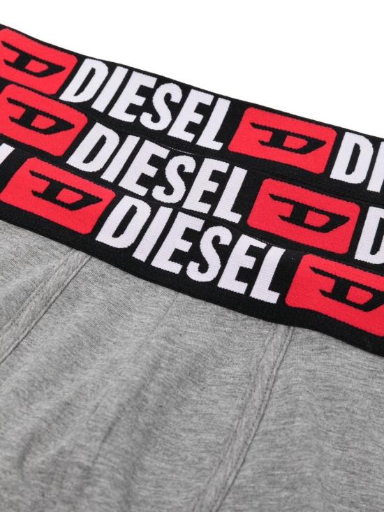 26FW 디젤 Umbx 데미안 박서 브리프 3팩 00ST3V0DDAIE5326 Grey - DIESEL