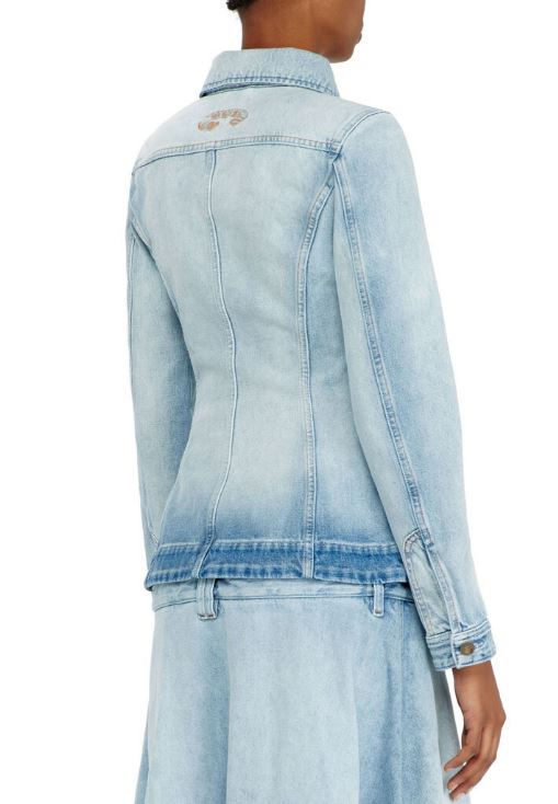 26FW 디젤 데님 자켓 A24150007EE01 Light blue - DIESEL