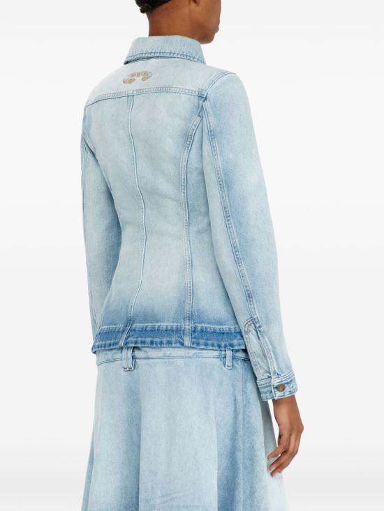 26FW 디젤 데님 자켓 A24150007EE01 Light blue - DIESEL