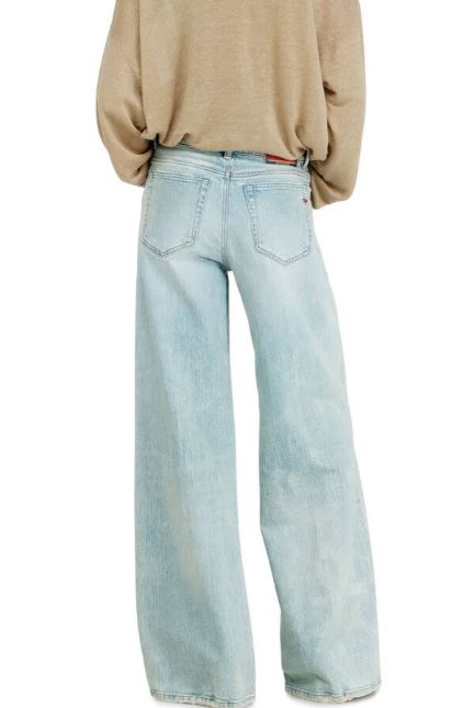 26FW 디젤 스트레이트 팬츠 A036240KBBX01 Light blue - DIESEL