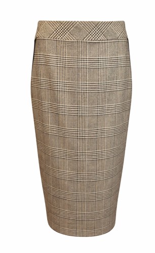 25FW 디익스테리어 미디 스커트 6184220WEN WENGE
