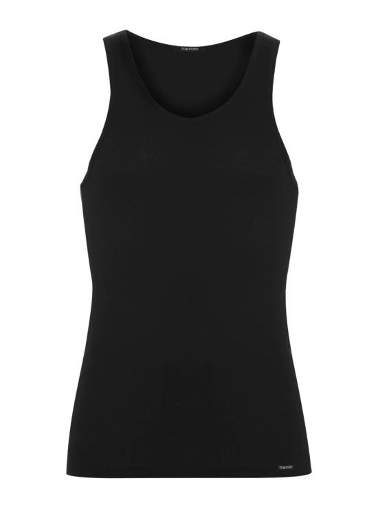 26FW 톰포드 민소매 티셔츠 T4D101210002 BLACK - TOMFORD