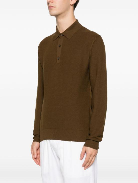 26SS 톰포드 스웨터 KPL049YMS142GAQ BRONZE OLIVE - TOMFORD