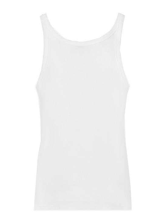 26FW 돌체앤가바나 민소매 티셔츠 M8C19JONN96W0800 WHITE - DOLCE & GABBANA