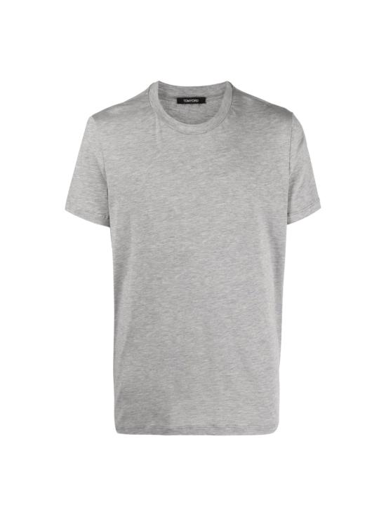 26FW 톰포드 반팔 티셔츠 T4M081410020 GREY MELANGE - TOMFORD