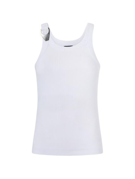 26SS 핑코 민소매 티셔츠 107300A3H8Z14 White - PINKO