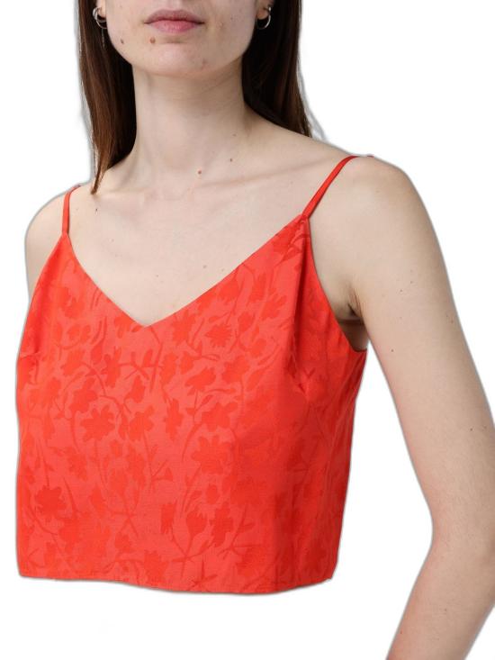 26SS 핑코 민소매 티셔츠 106869A3ANA99 ARANCIONE - PINKO