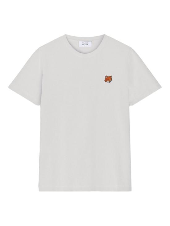 26SS 메종키츠네 폭스 헤드 레귤러 폴로 티셔츠 PW00113KJ7026P100 WHITE