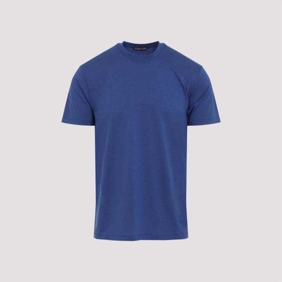 26SS 톰포드 반팔 티셔츠 JCS004JMT012UBY PRUSSIAN BLUE - TOMFORD